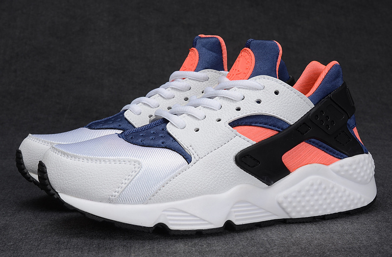 huarache blanche orange