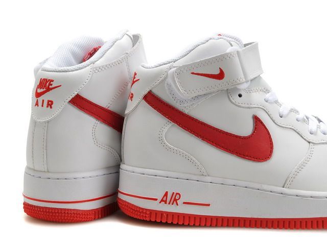 nike air force 1 mid rouge et noir nike air force 1 mid rouge et noir