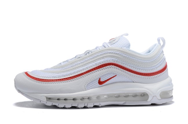 nike blanche rouge
